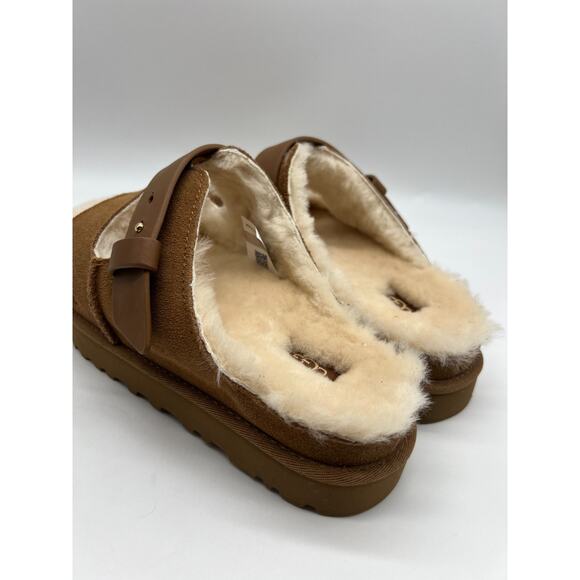 UGG Greenport Strap Slide Chestnut 1167611 Women's Size 8 New - Picture 9 of 12